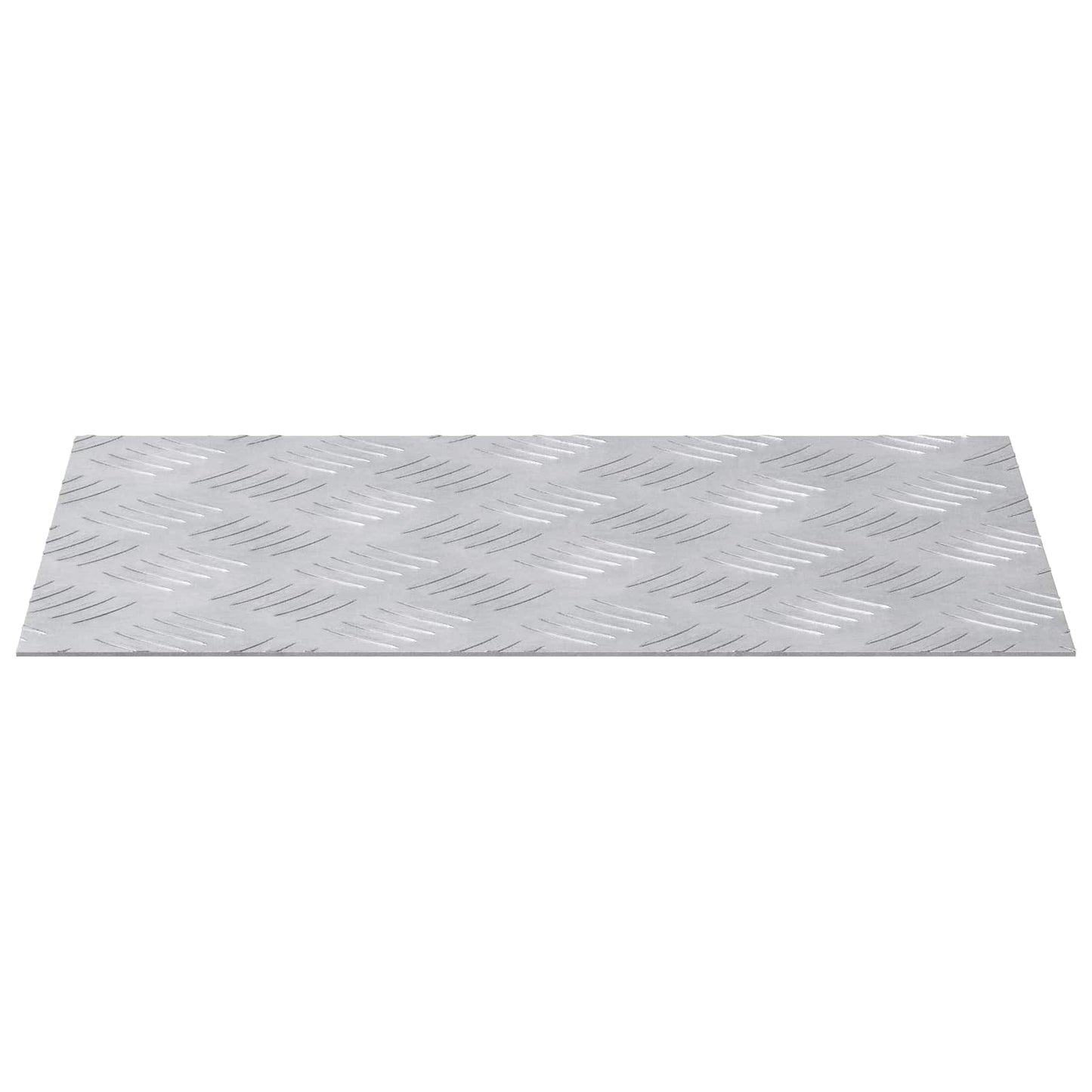 Trap Tread Rechthoekig 4 pcs Zilver 40 x 30 cm Aluminium is nu te koop bij PeponiXL, paradijselijk wonen!