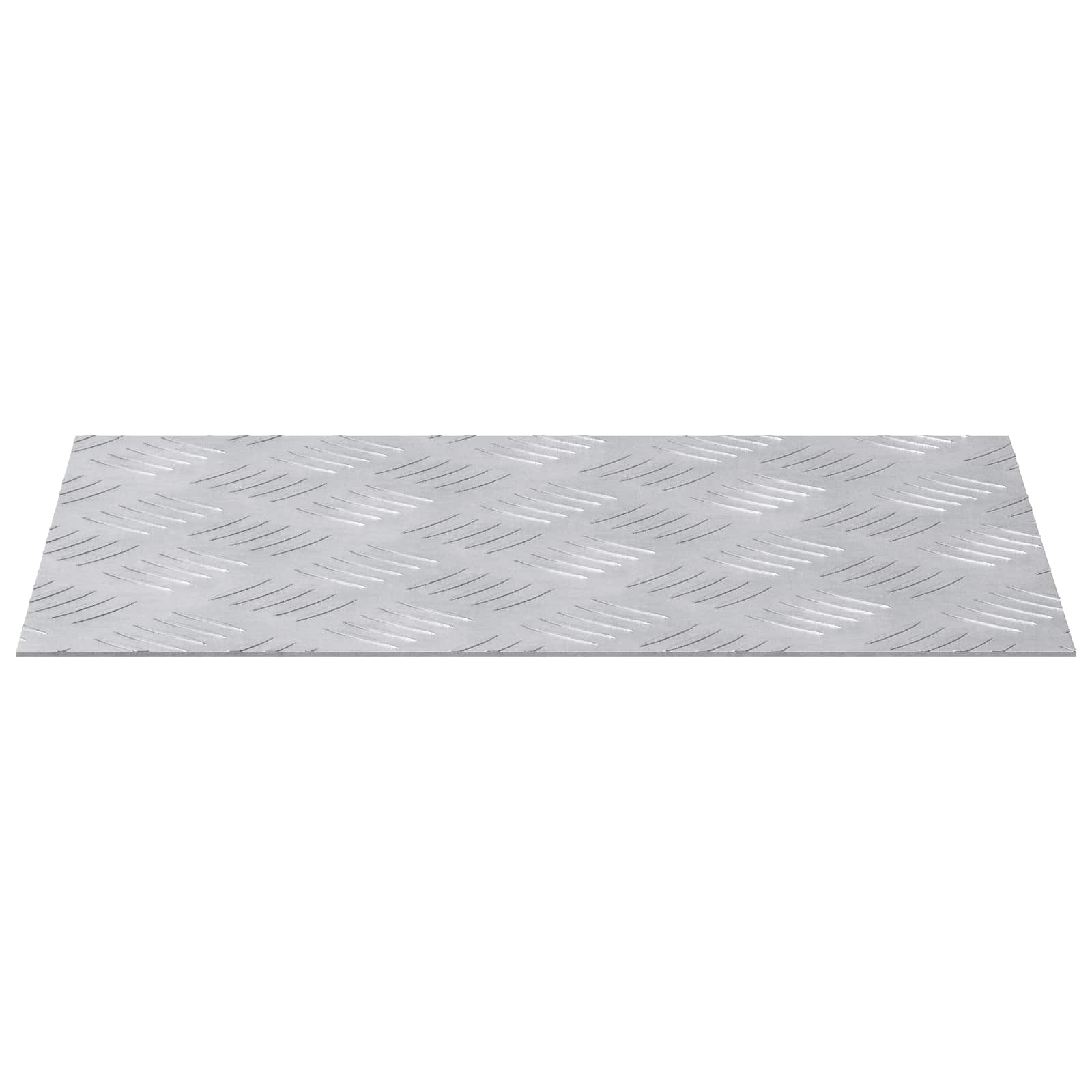Trap Tread Rechthoekig 4 pcs Zilver 40 x 30 cm Aluminium is nu te koop bij PeponiXL, paradijselijk wonen!