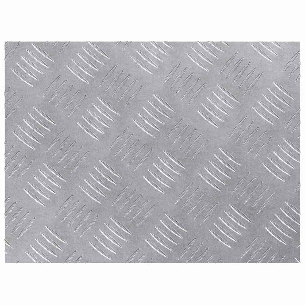 Trap Tread Rechthoekig 4 pcs Zilver 40 x 30 cm Aluminium is nu te koop bij PeponiXL, paradijselijk wonen!