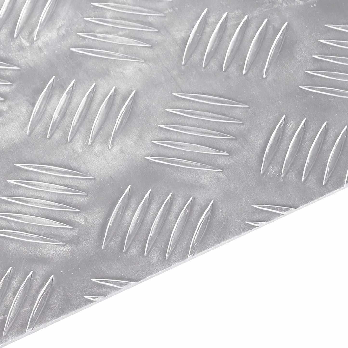 Trap Tread Rechthoekig 2 pcs Zilver 50 x 30 cm Aluminium is nu te koop bij PeponiXL, paradijselijk wonen!