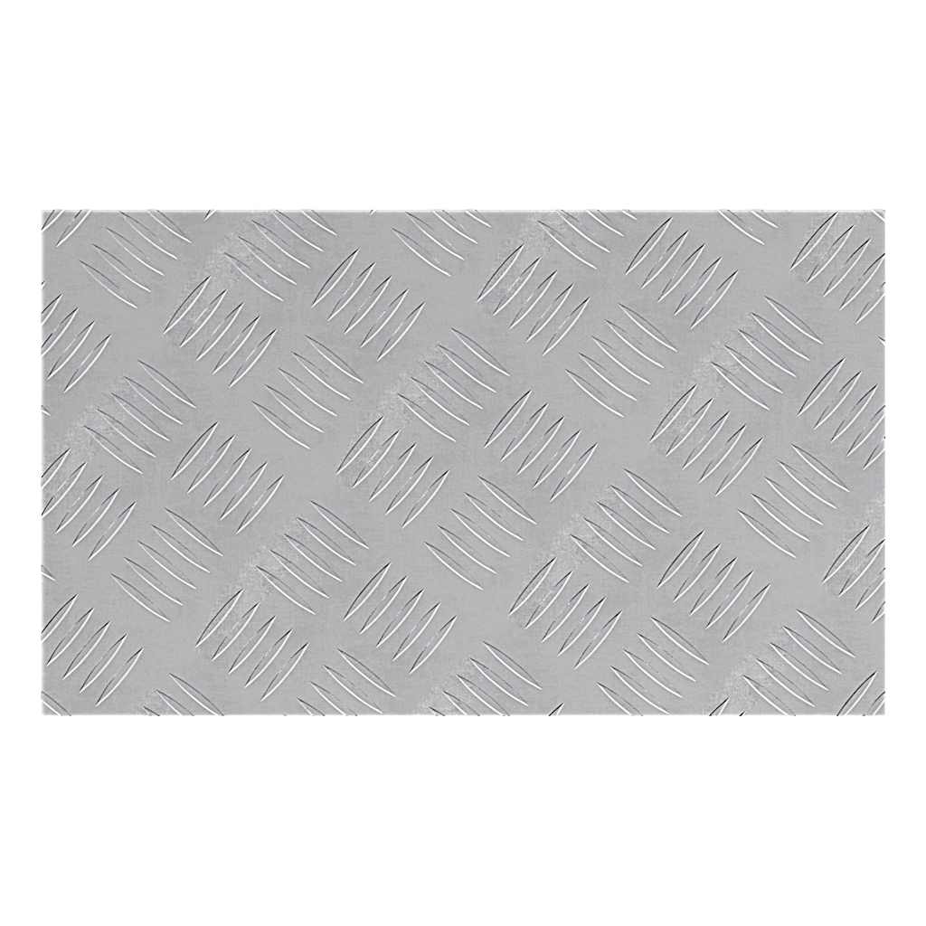 Trap Tread Rechthoekig 4 pcs Zilver 50 x 30 cm Aluminium is nu te koop bij PeponiXL, paradijselijk wonen!