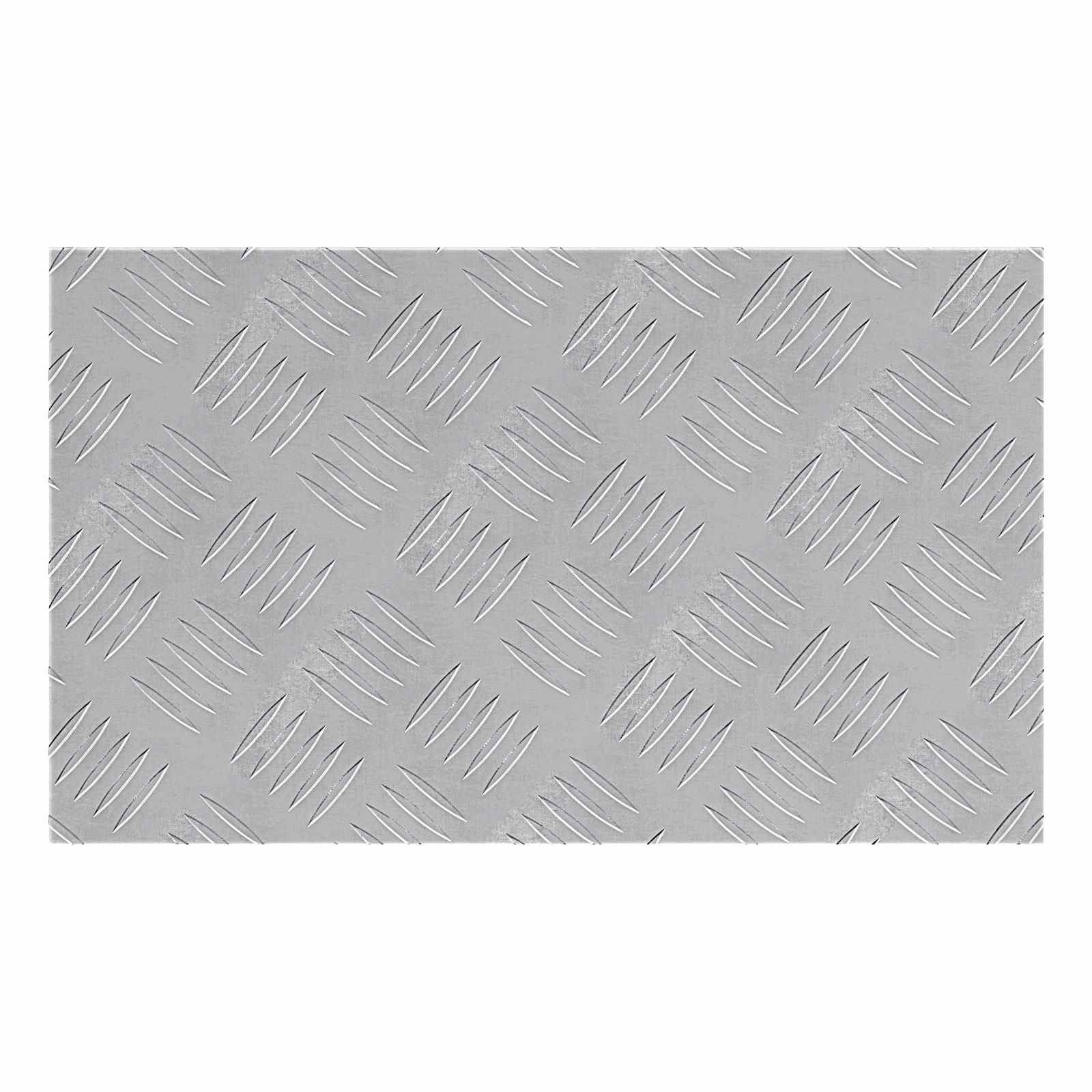 Trap Tread Rechthoekig 2 pcs Zilver 50 x 30 cm Aluminium is nu te koop bij PeponiXL, paradijselijk wonen!