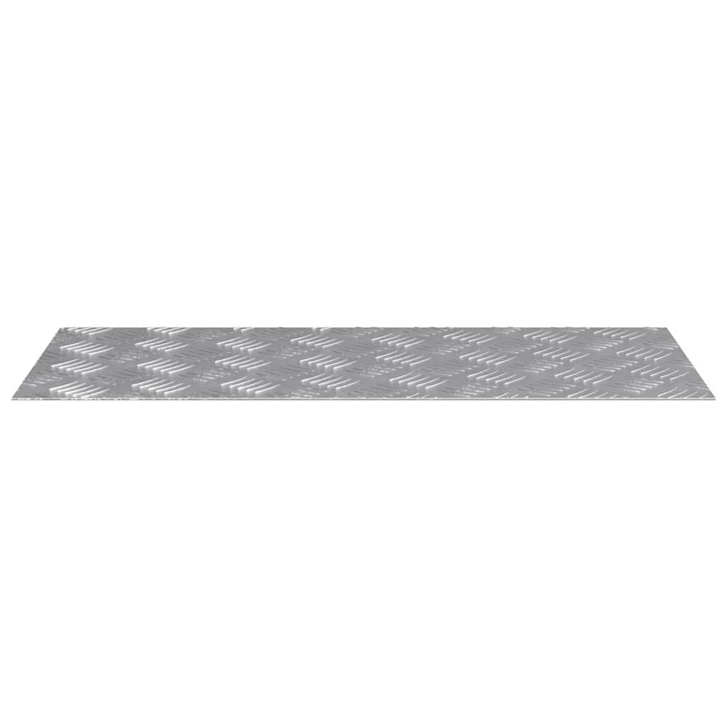 Trap Tread Rechthoekig 2 pcs Zilver 70 x 30 cm Aluminium is nu te koop bij PeponiXL, paradijselijk wonen!