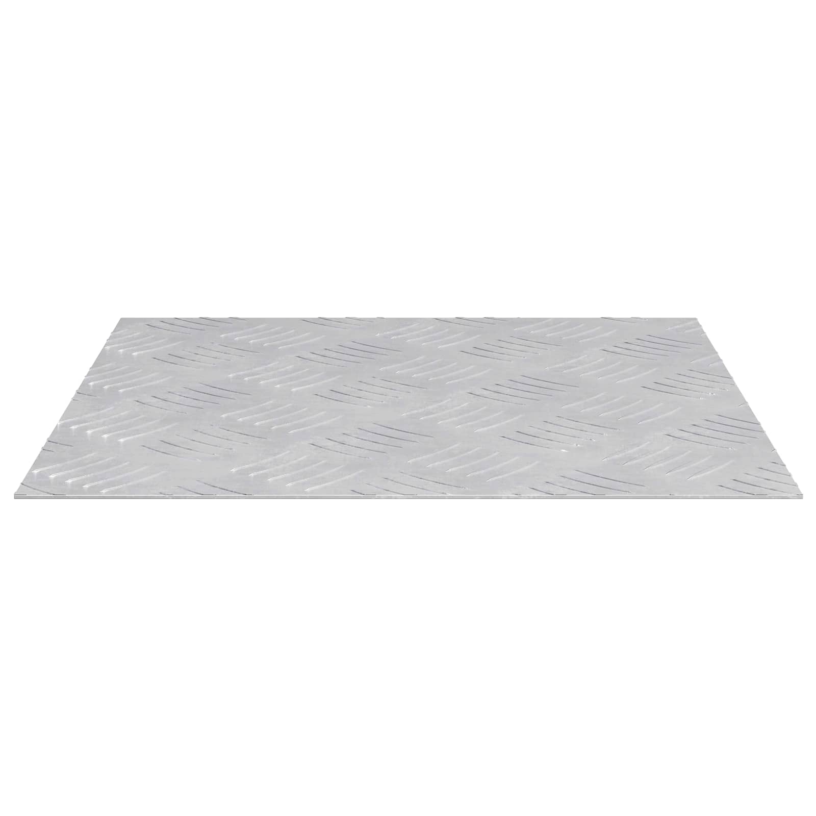 Trap Tread Vierkant 4 pcs Zilver 40 x 40 cm Aluminium is nu te koop bij PeponiXL, paradijselijk wonen!