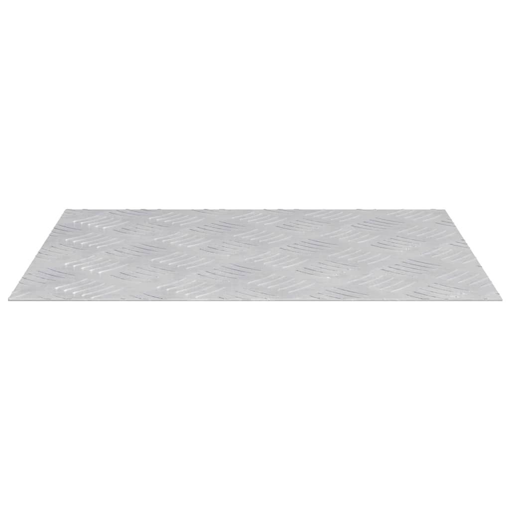 Trap Tread Rechthoekig 2 pcs Zilver 50 x 40 cm Aluminium is nu te koop bij PeponiXL, paradijselijk wonen!