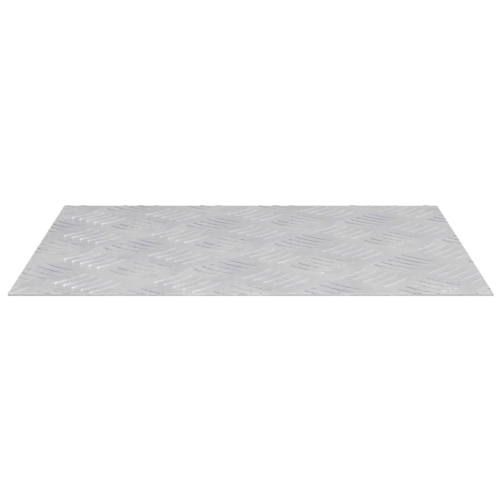 Trap Tread Rechthoekig 4 pcs Zilver 50 x 40 cm Aluminium is nu te koop bij PeponiXL, paradijselijk wonen!