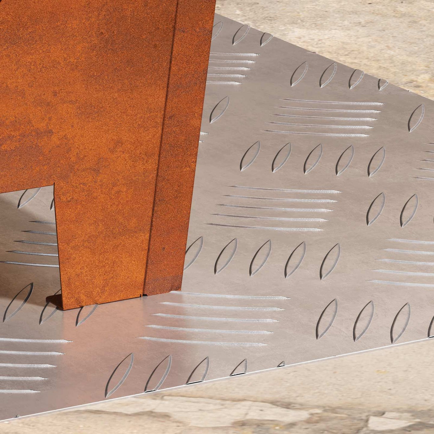 Trap Tread Rechthoekig 2 pcs Zilver 50 x 40 cm Aluminium is nu te koop bij PeponiXL, paradijselijk wonen!