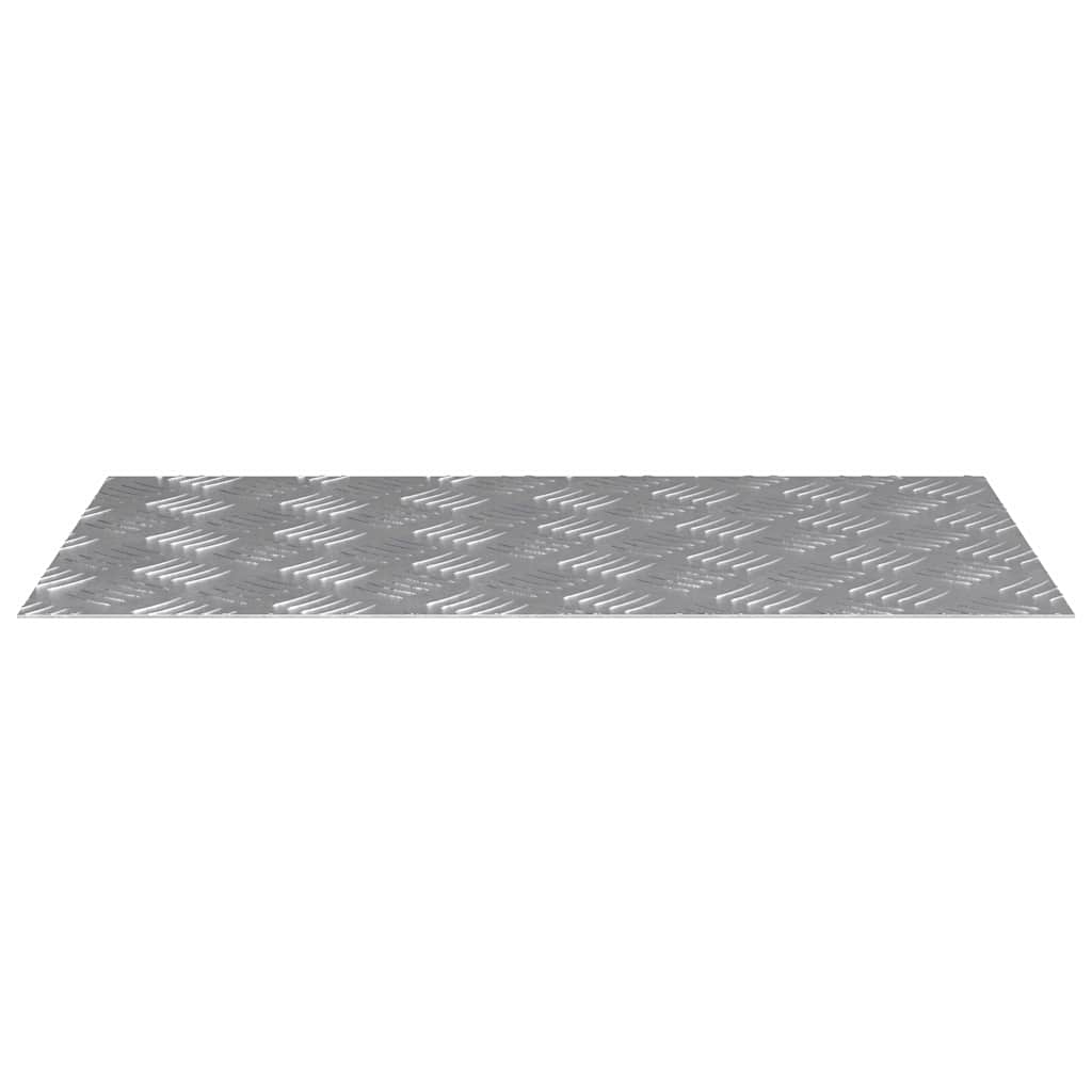 Trap Tread Rechthoekig 4 pcs Zilver 70 x 40 cm Aluminium is nu te koop bij PeponiXL, paradijselijk wonen!