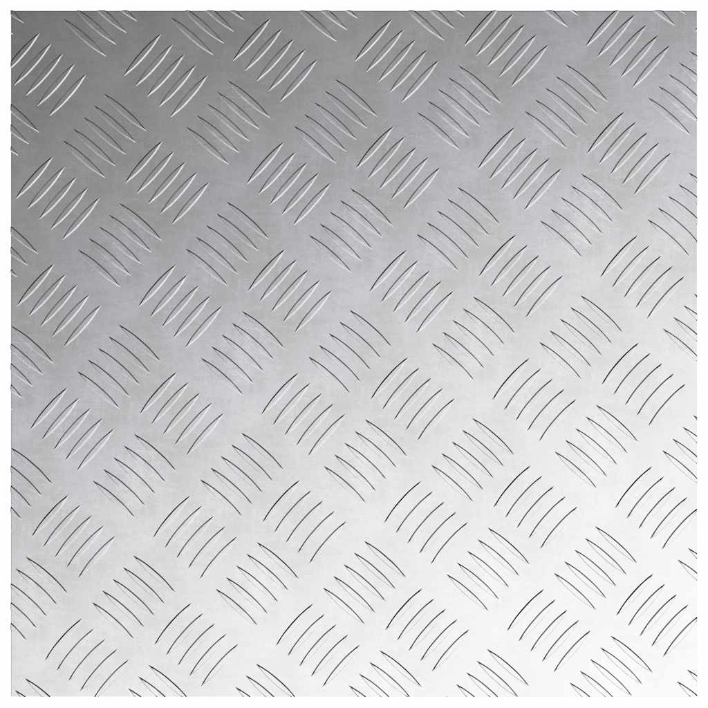 Trap Tread Vierkant 4 pcs Zilver 50 x 50 cm Aluminium is nu te koop bij PeponiXL, paradijselijk wonen!