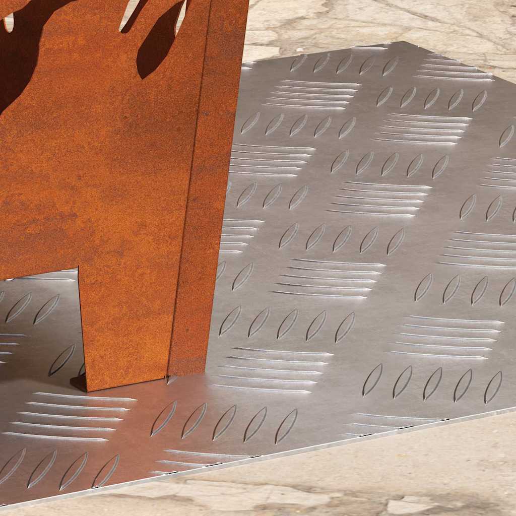 Trap Tread Vierkant 2 pcs Zilver 50 x 50 cm Aluminium is nu te koop bij PeponiXL, paradijselijk wonen!