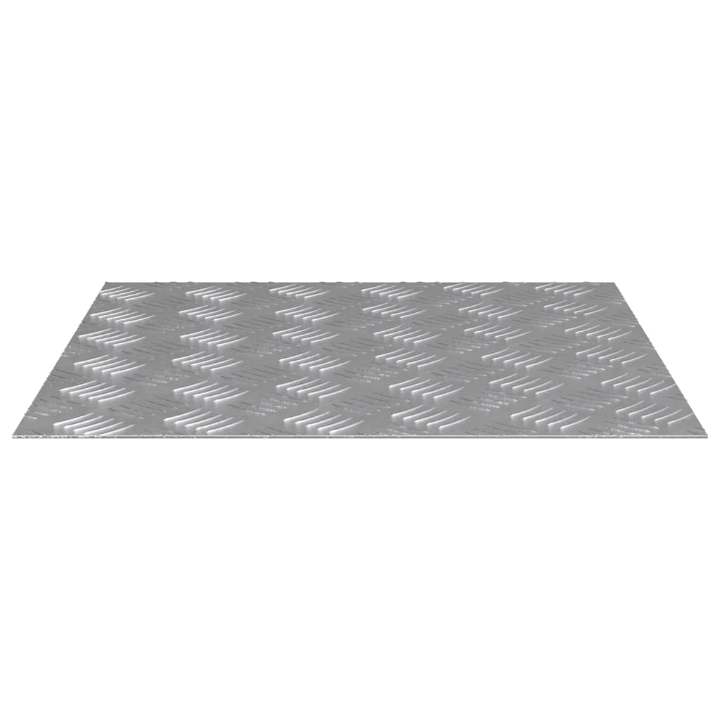 Trap Tread Vierkant 4 pcs Zilver 50 x 50 cm Aluminium is nu te koop bij PeponiXL, paradijselijk wonen!