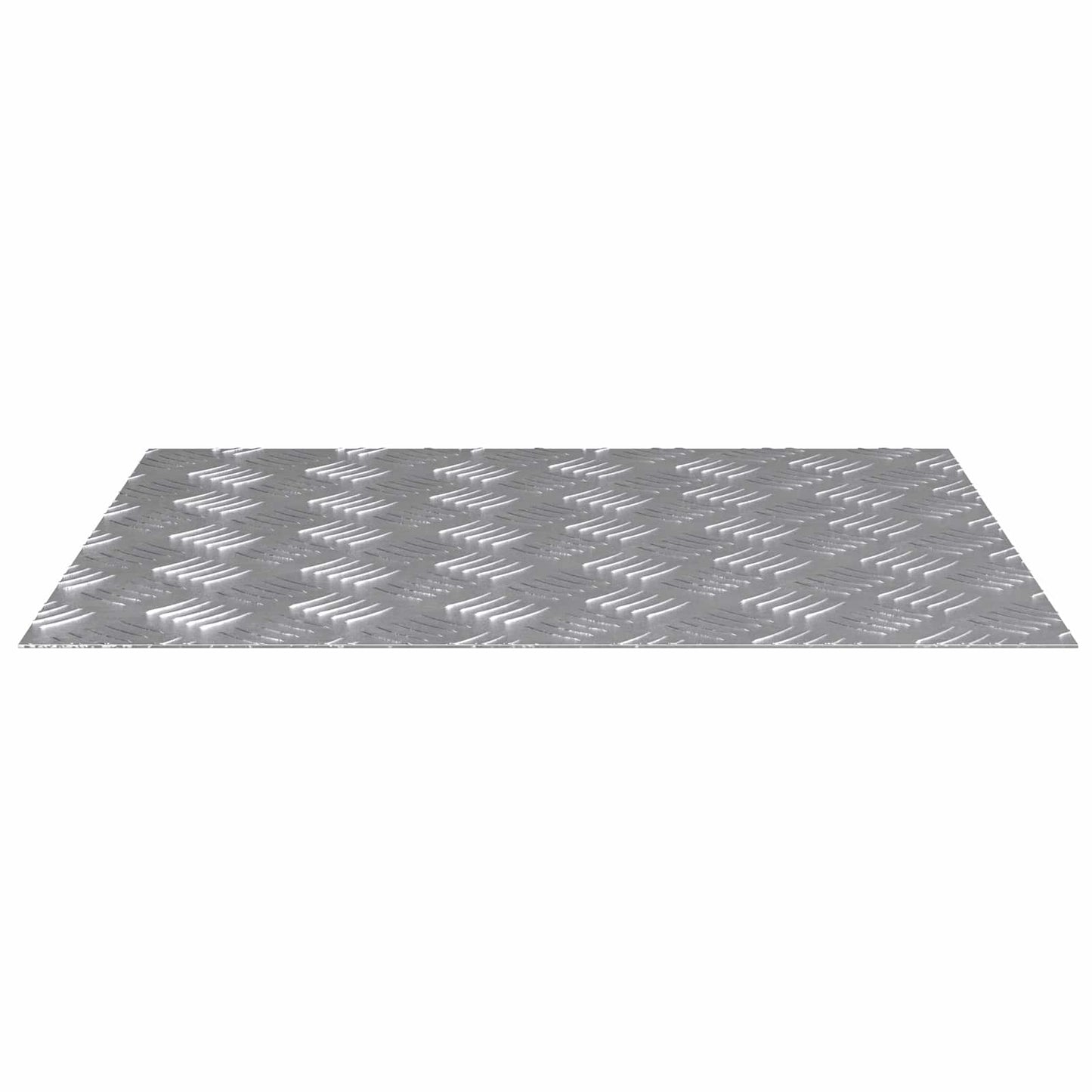 Trap Tread Rechthoekig 4 pcs Zilver 60 x 50 cm Aluminium is nu te koop bij PeponiXL, paradijselijk wonen!