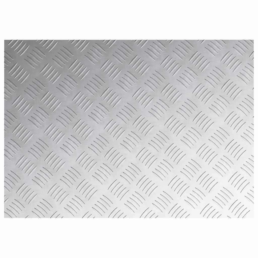 Trap Tread Rechthoekig 2 pcs Zilver 70 x 50 cm Aluminium is nu te koop bij PeponiXL, paradijselijk wonen!
