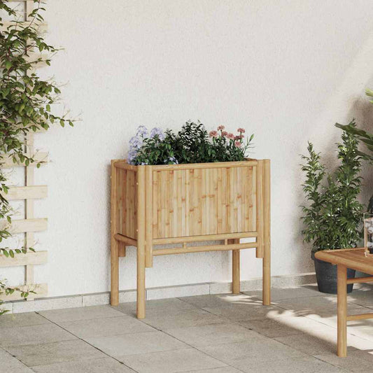 Verhoogd bed Bruin 70 x 35 x 70 cm Bamboe is nu te koop bij PeponiXL, paradijselijk wonen!