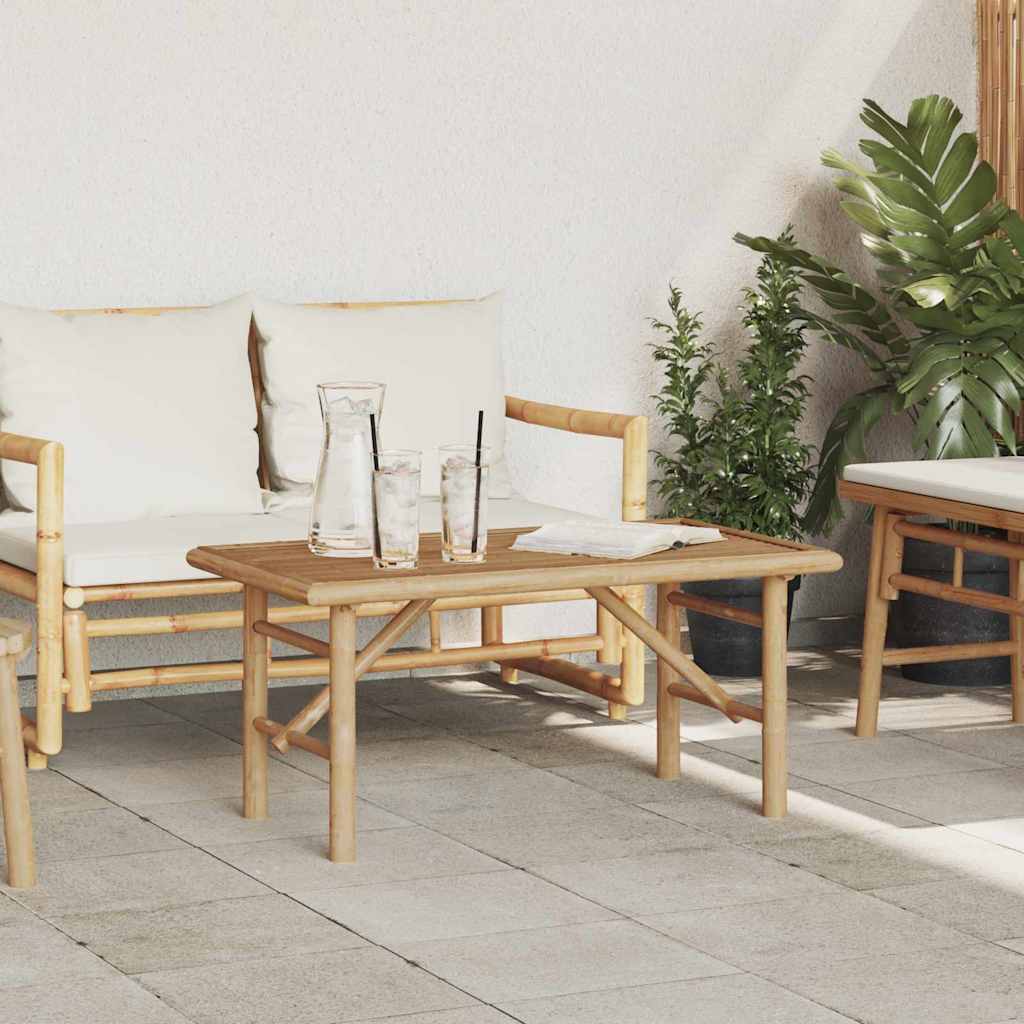 Salontafel Bruin 90 x 50 x 43 cm Bamboe is nu te koop bij PeponiXL, paradijselijk wonen!