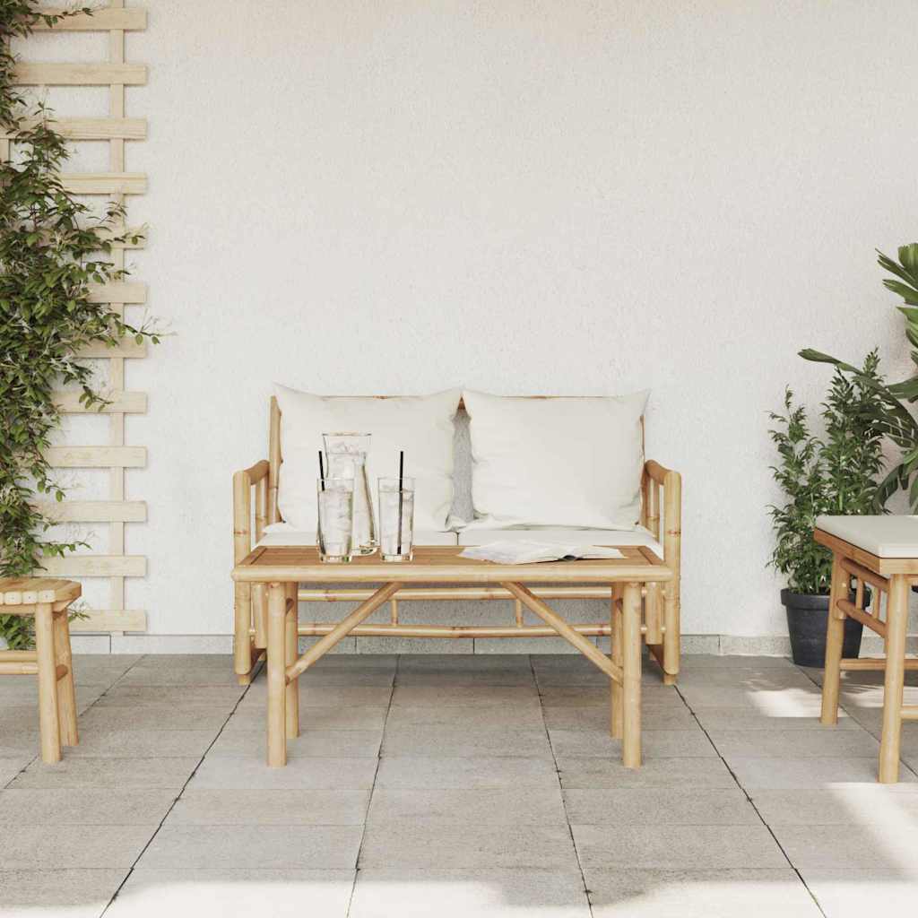 Salontafel Bruin 90 x 50 x 43 cm Bamboe is nu te koop bij PeponiXL, paradijselijk wonen!