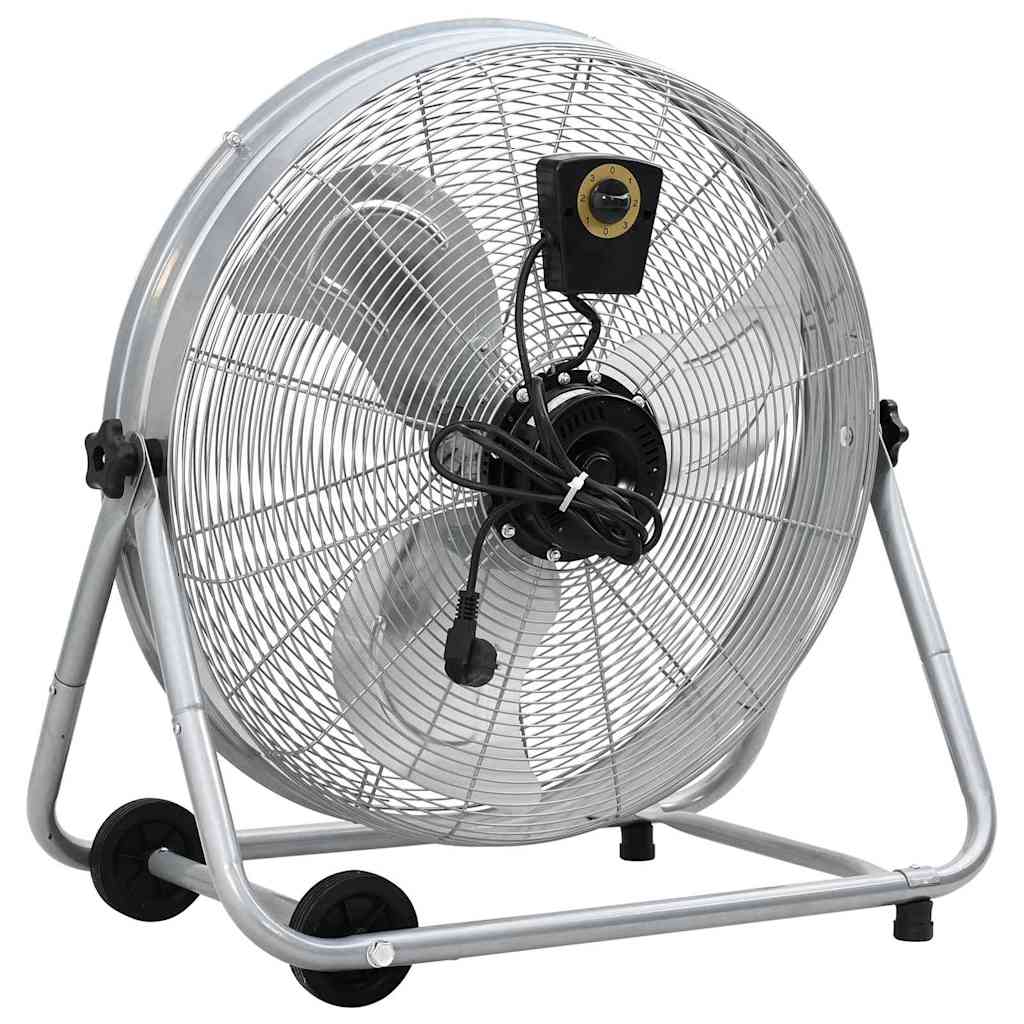 Trommelventilator met wiel Zilver 73 x 42 x 70 cm Aluminium is nu te koop bij PeponiXL, paradijselijk wonen!