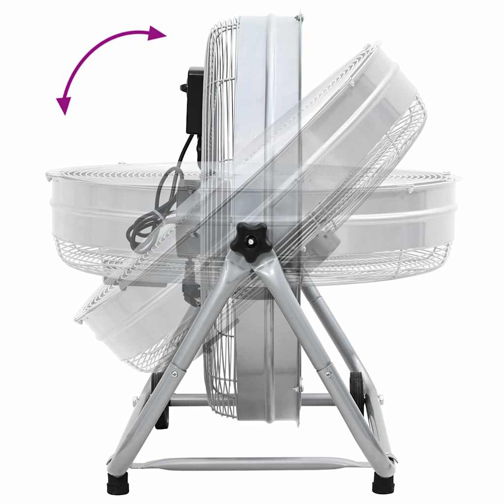 Trommelventilator met wiel Zilver 73 x 42 x 70 cm Aluminium is nu te koop bij PeponiXL, paradijselijk wonen!