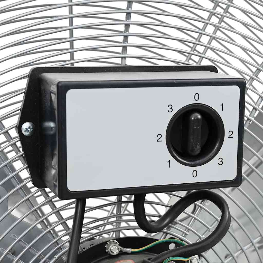 Trommelventilator met wiel Zilver 79 x 37 x 82 cm Aluminium is nu te koop bij PeponiXL, paradijselijk wonen!