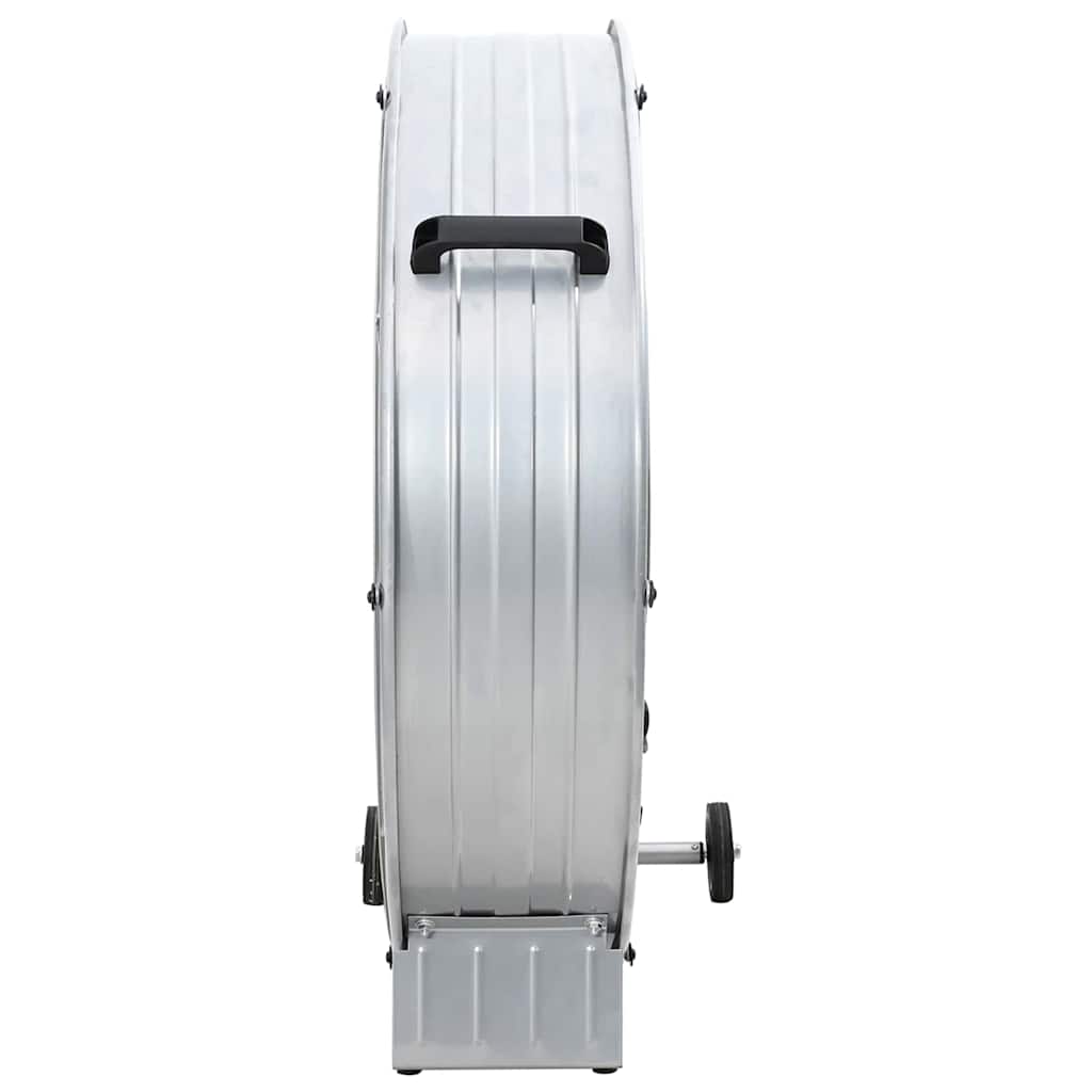 Trommelventilator met wiel Zilver 79 x 37 x 82 cm Aluminium is nu te koop bij PeponiXL, paradijselijk wonen!