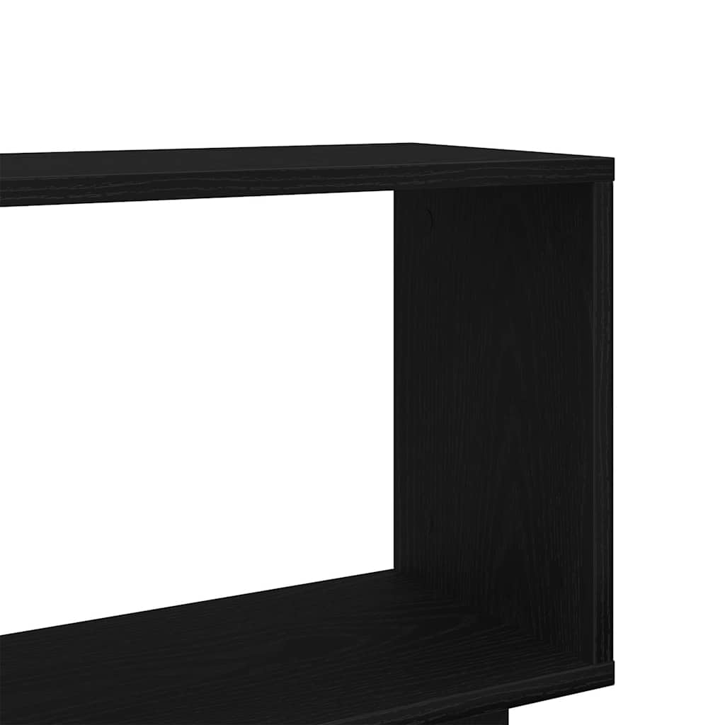 Boekenkast Zwart Eiken 80x24x96 cm Engineered Wood is nu te koop bij PeponiXL, paradijselijk wonen!