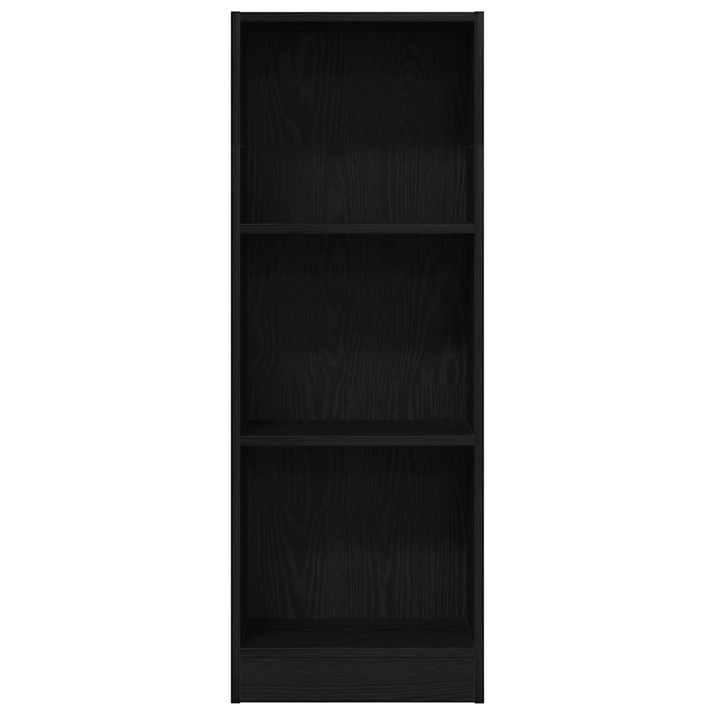 Boekenkast Zwart Eiken 40x24x109 cm Engineered Wood is nu te koop bij PeponiXL, paradijselijk wonen!