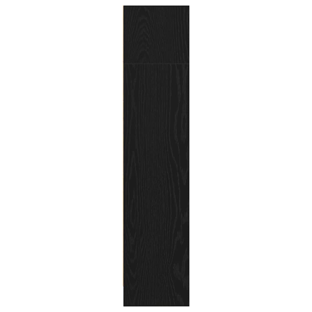 Boekenkast Zwart Eiken 40x24x109 cm Engineered Wood is nu te koop bij PeponiXL, paradijselijk wonen!