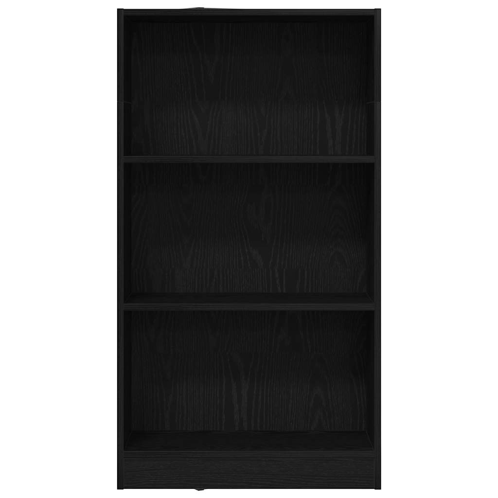 Boekenkast Zwart Eiken 60x24x109 cm Engineered Wood is nu te koop bij PeponiXL, paradijselijk wonen!