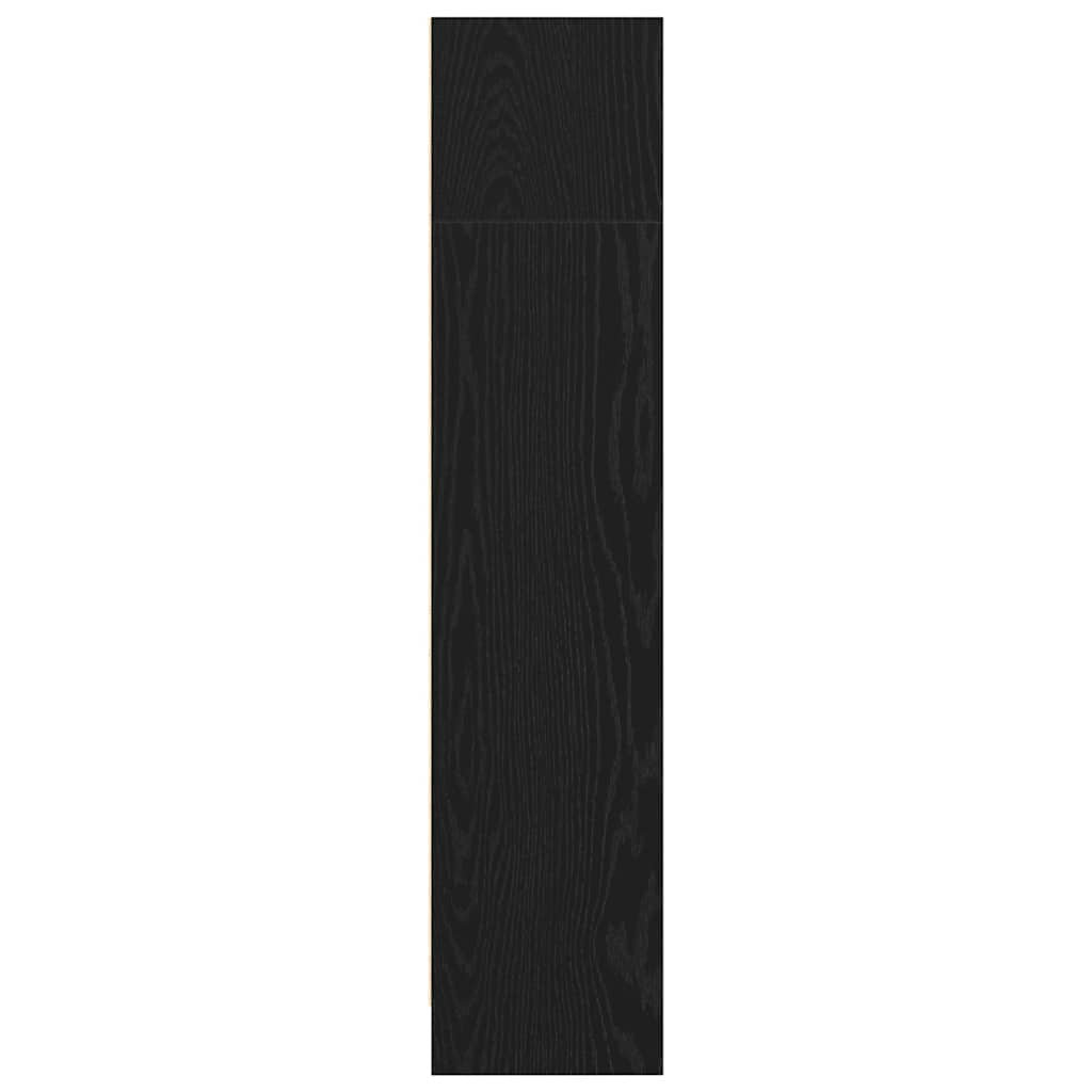 Boekenkast Zwart Eiken 60x24x109 cm Engineered Wood is nu te koop bij PeponiXL, paradijselijk wonen!
