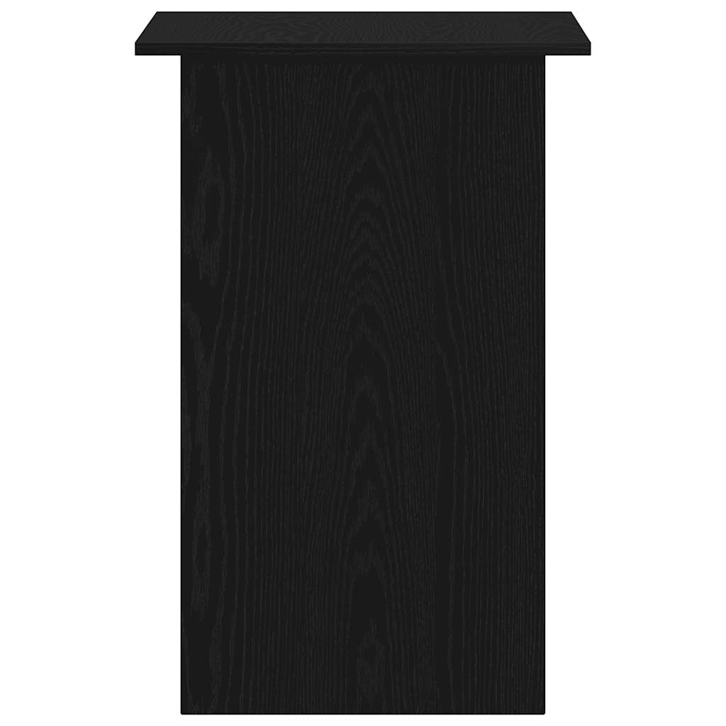 Bureau 90x50x74 cm bewerkt hout zwart eikenkleur is nu te koop bij PeponiXL, paradijselijk wonen!
