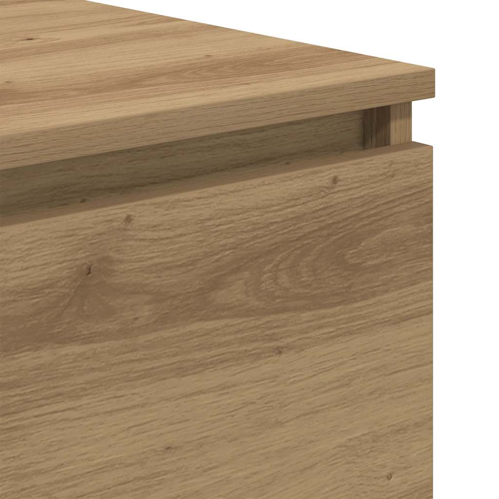 Dressoir 60x35x76 cm bewerkt hout artisanaal eikenkleur is nu te koop bij PeponiXL, paradijselijk wonen!