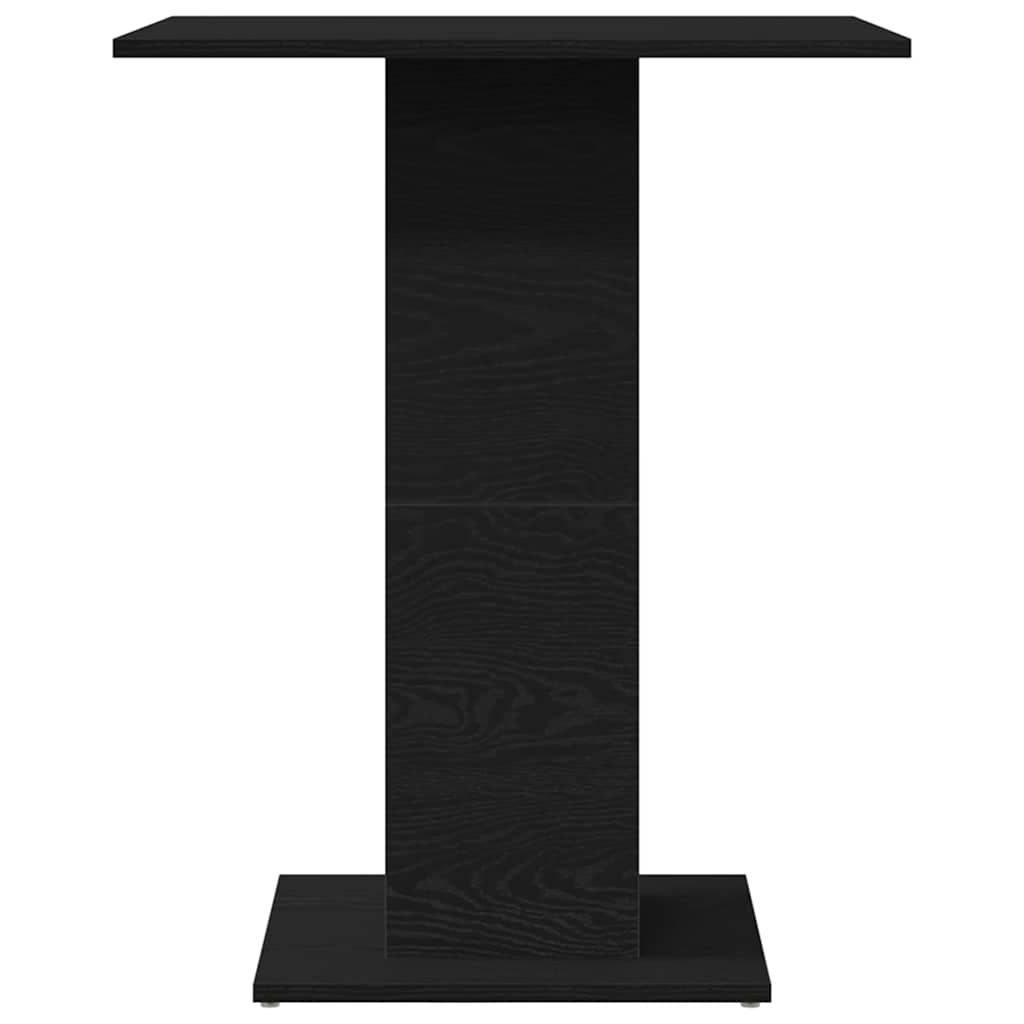Bistrotafel Zwart Eiken 60x60x75 cm Bewerkt Hout is nu te koop bij PeponiXL, paradijselijk wonen!