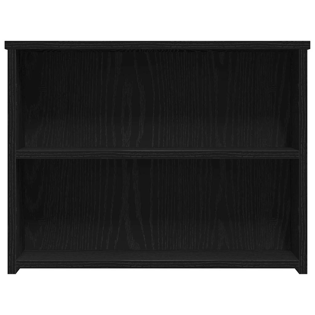 Salontafel Zwart Eiken 102 x 55 x 42 cm Bewerkt hout is nu te koop bij PeponiXL, paradijselijk wonen!