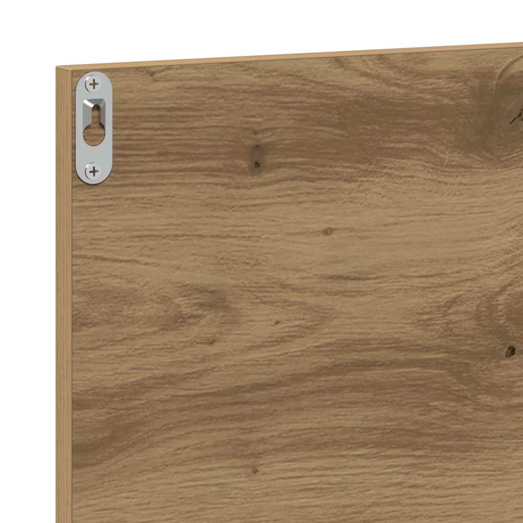 Spiegelplank artisanaal eikenkleurig 90 x 10,5 x 37 cm is nu te koop bij PeponiXL, paradijselijk wonen!