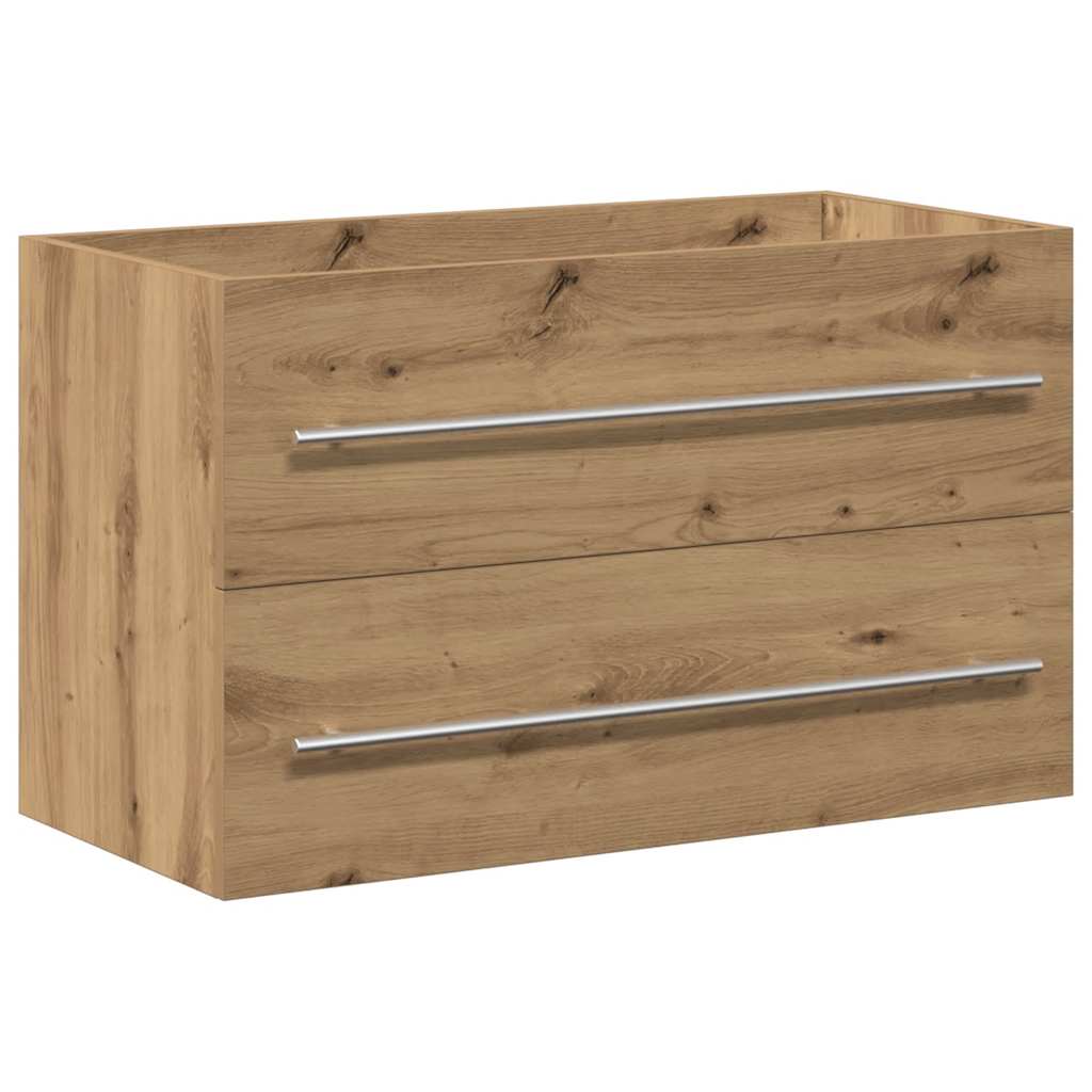 Badkamer wastafelkast Artisan Oak 80x38,5x48 cm Engineered Wood is nu te koop bij PeponiXL, paradijselijk wonen!