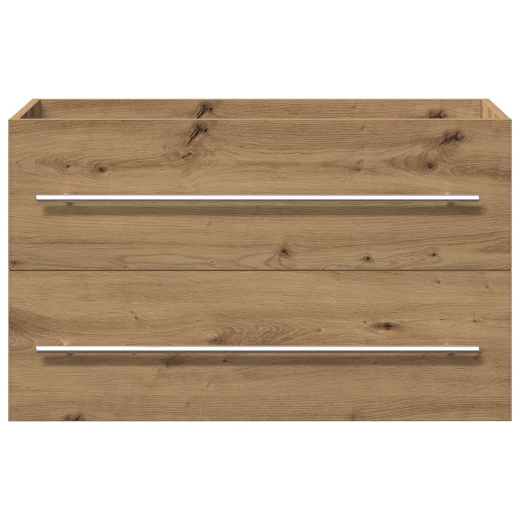 Badkamer wastafelkast Artisan Oak 80x38,5x48 cm Engineered Wood is nu te koop bij PeponiXL, paradijselijk wonen!