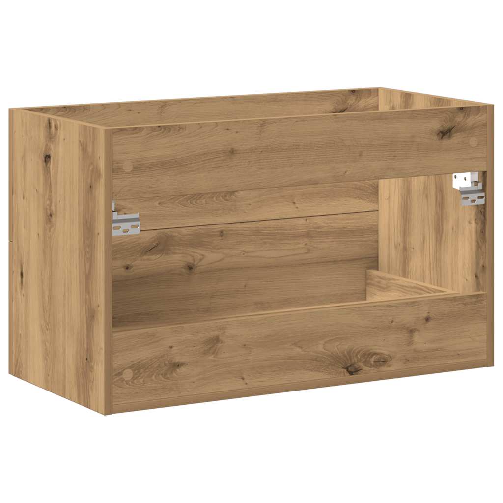 Badkamer wastafelkast Artisan Oak 80x38,5x48 cm Engineered Wood is nu te koop bij PeponiXL, paradijselijk wonen!