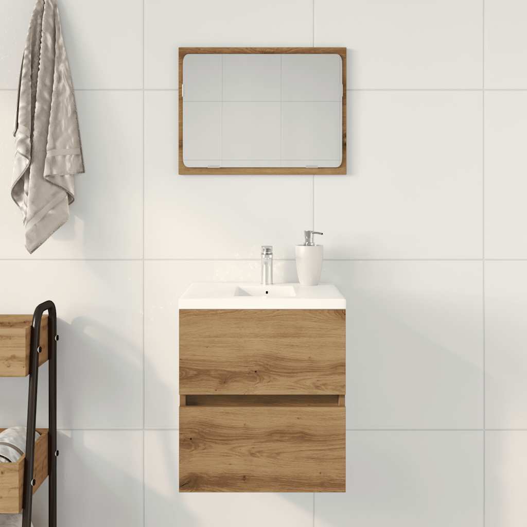 Badkamer wastafelkast Artisan Oak 41x38,5x45 cm Engineered Wood is nu te koop bij PeponiXL, paradijselijk wonen!