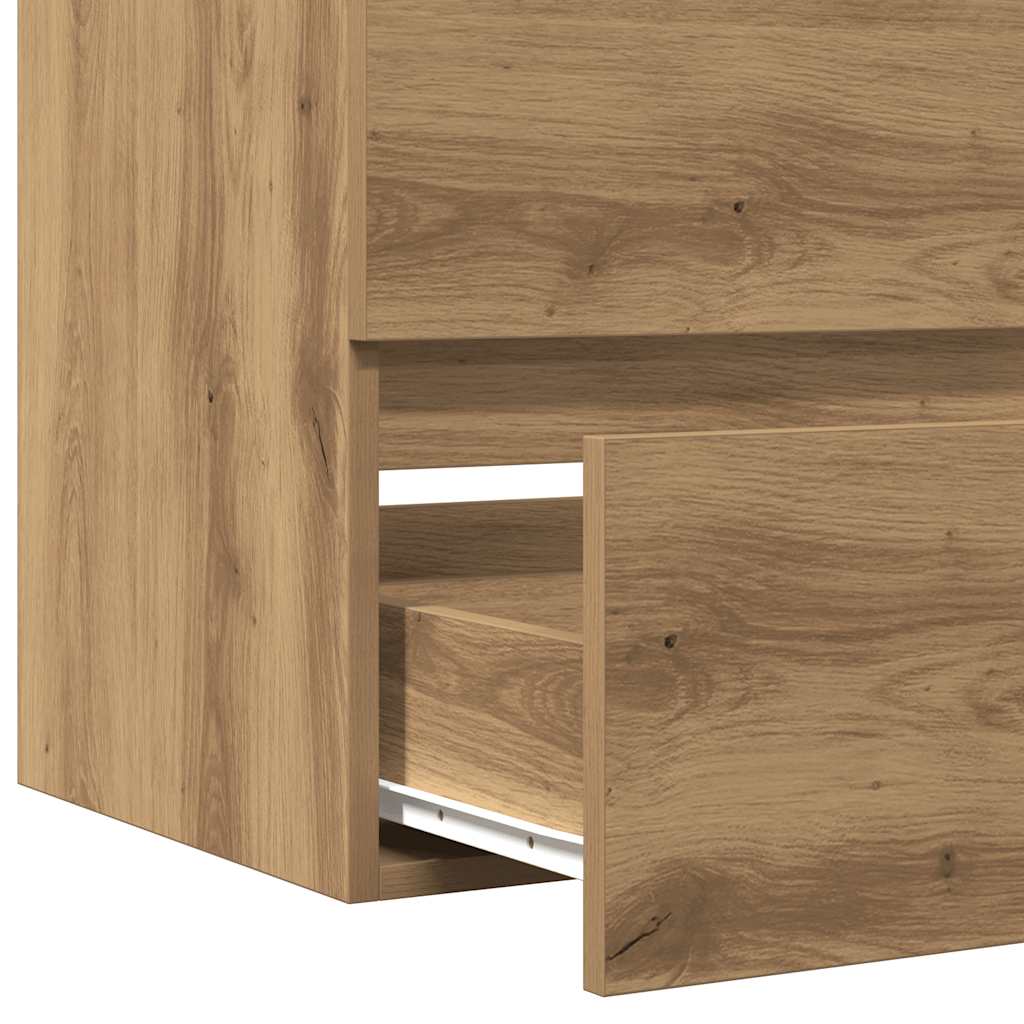 Badkamer wastafelkast Artisan Oak 41x38,5x45 cm Engineered Wood is nu te koop bij PeponiXL, paradijselijk wonen!