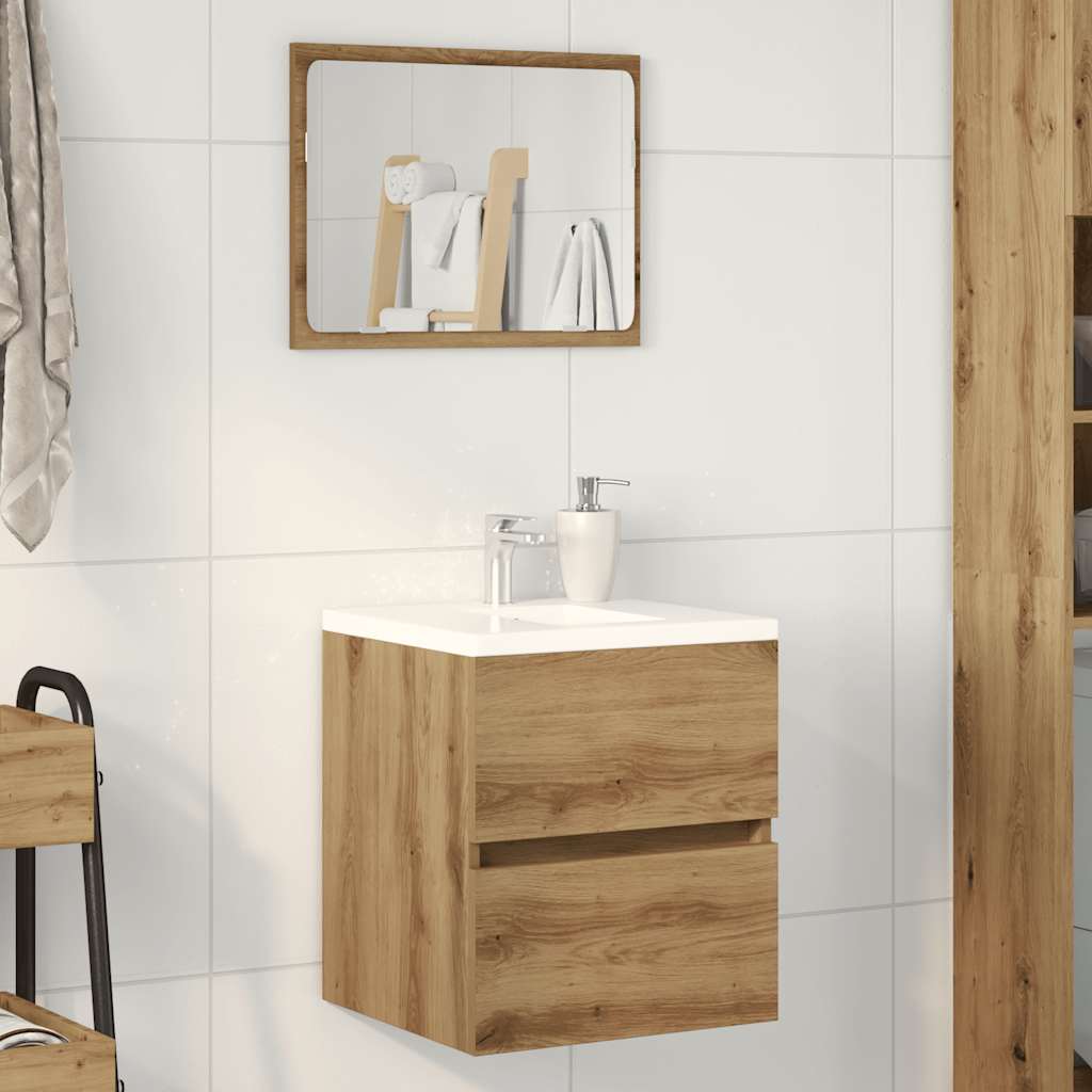 Badkamer wastafelkast Artisan Oak 41x38,5x45 cm Engineered Wood is nu te koop bij PeponiXL, paradijselijk wonen!