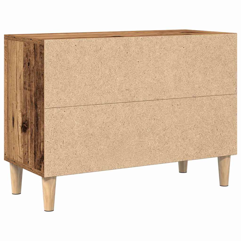 TV-kast Oud hout 69,5 x 30 x 50 cm Bewerkt hout is nu te koop bij PeponiXL, paradijselijk wonen!