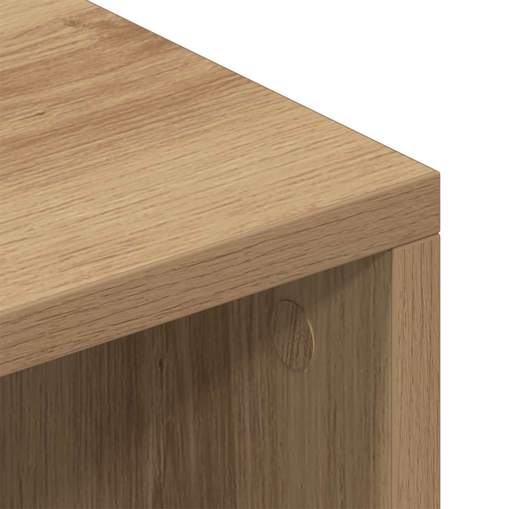 TV-kast artisian oak 69,5 x 30 x 50 cm Bewerkt hout is nu te koop bij PeponiXL, paradijselijk wonen!