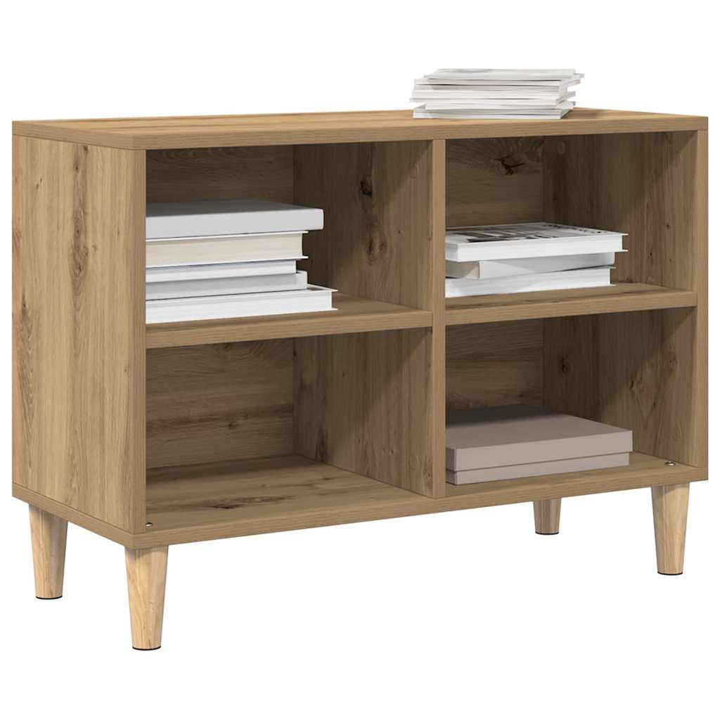 TV-kast artisian oak 69,5 x 30 x 50 cm Bewerkt hout is nu te koop bij PeponiXL, paradijselijk wonen!