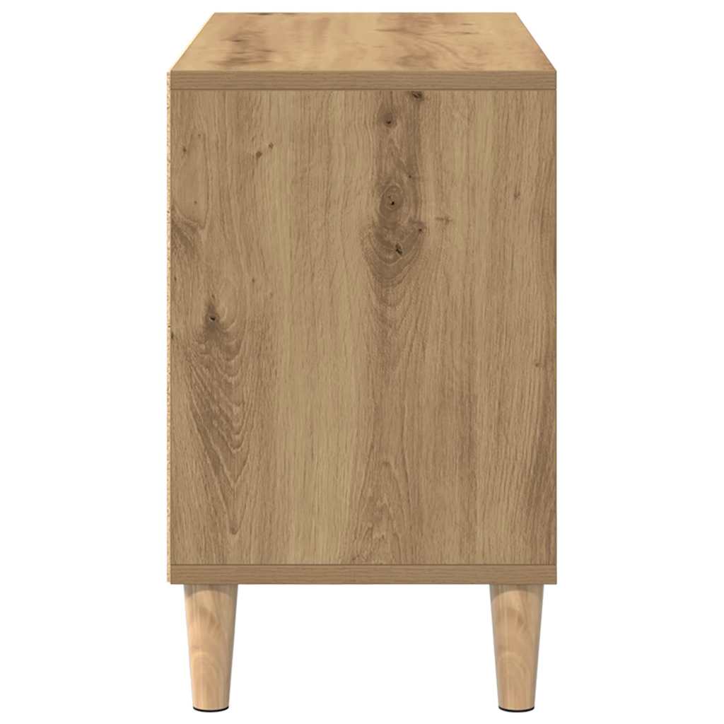 TV-kast artisian oak 69,5 x 30 x 50 cm Bewerkt hout is nu te koop bij PeponiXL, paradijselijk wonen!
