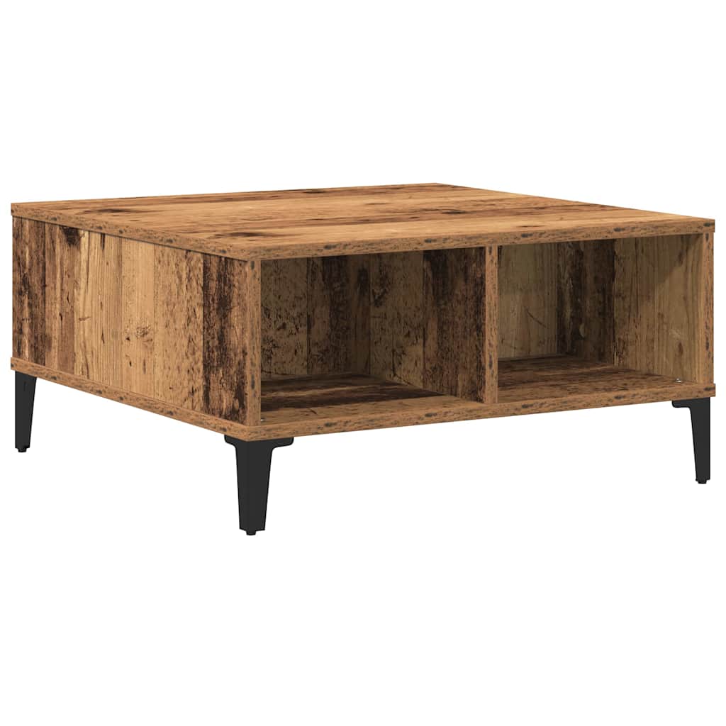 Salontafel Oud Hout 60 x 60 x 30 cm is nu te koop bij PeponiXL, paradijselijk wonen!