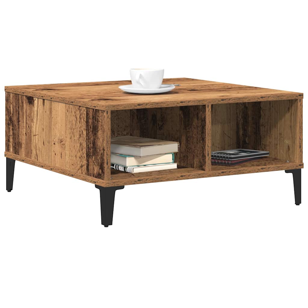Salontafel Oud Hout 60 x 60 x 30 cm is nu te koop bij PeponiXL, paradijselijk wonen!