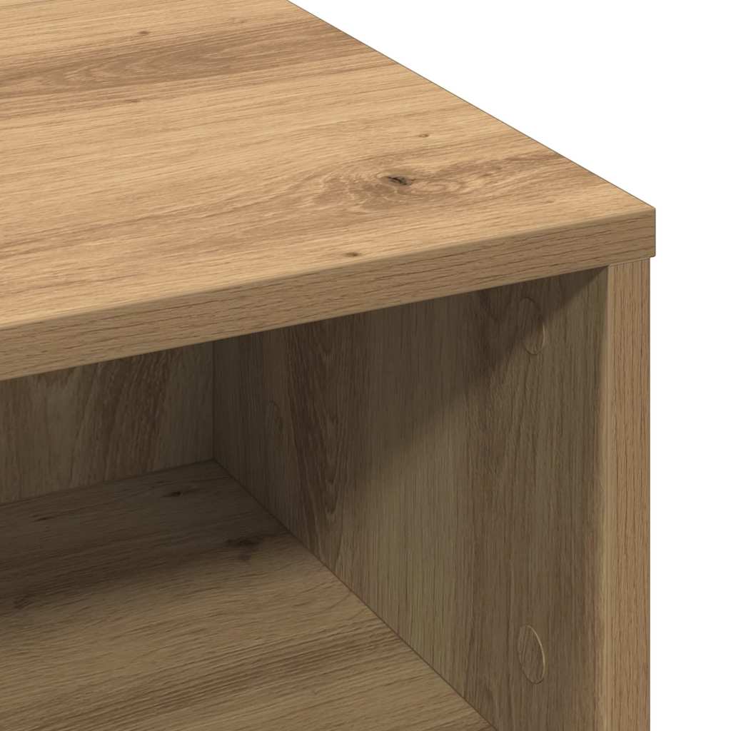 Salontafel Artisan Eiken 60 x 60 x 30 cm is nu te koop bij PeponiXL, paradijselijk wonen!