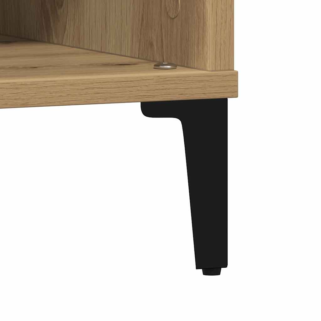 Salontafel Artisan Eiken 60 x 60 x 30 cm is nu te koop bij PeponiXL, paradijselijk wonen!