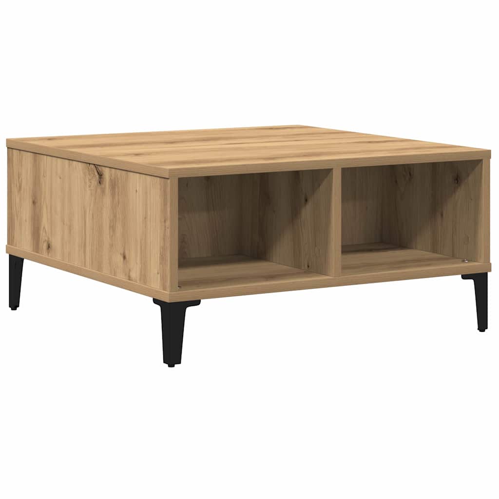 Salontafel Artisan Eiken 60 x 60 x 30 cm is nu te koop bij PeponiXL, paradijselijk wonen!
