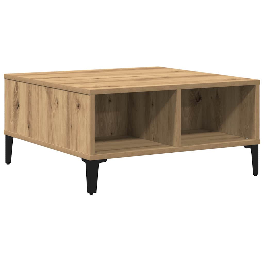 Salontafel Artisan Eiken 60 x 60 x 30 cm is nu te koop bij PeponiXL, paradijselijk wonen!
